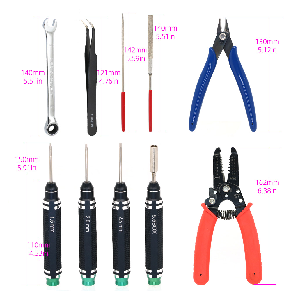 10-in-1 FPV Gereedschapset 1.5 - Speedybee F405 V4 Bls 55A Stack recensie en prijs